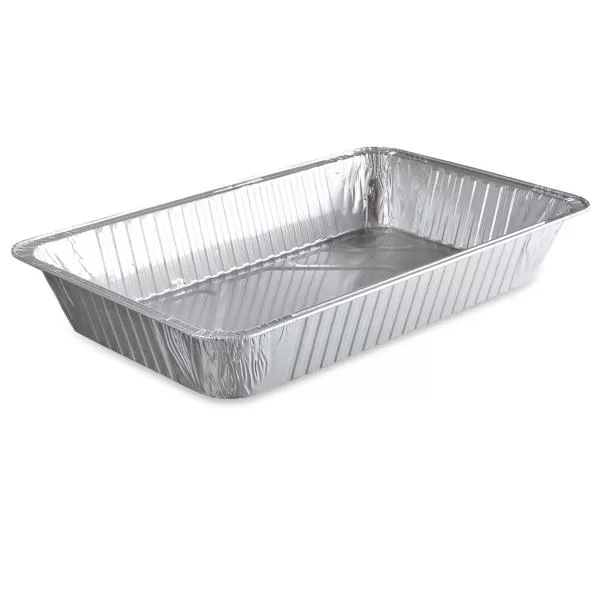 50 pratos de alumínio descartáveis 11450ml