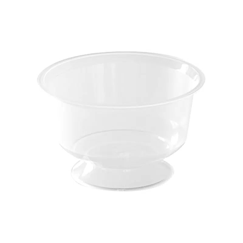 Coupe à dessert plastique 155 ml par 25