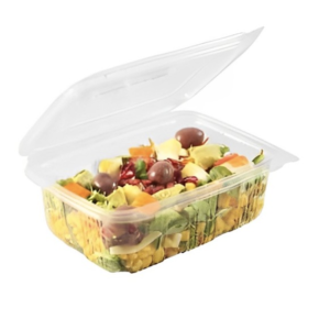 Fresh catering boxes with ERGOPACK hinged lids