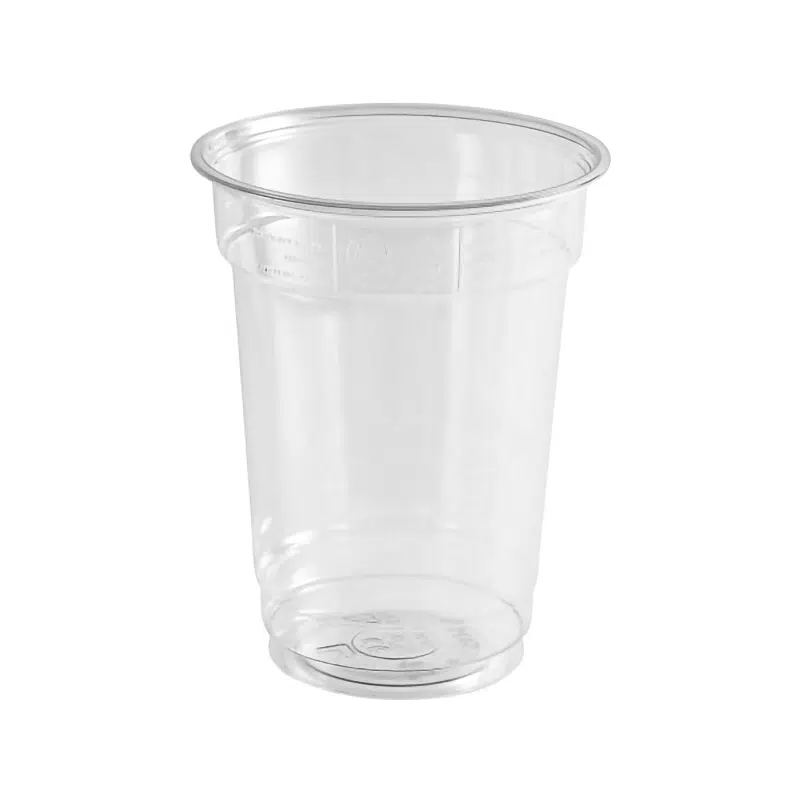 Pot plastique recyclé 78Ø RPET jaugé 20 / 27 cl par 50