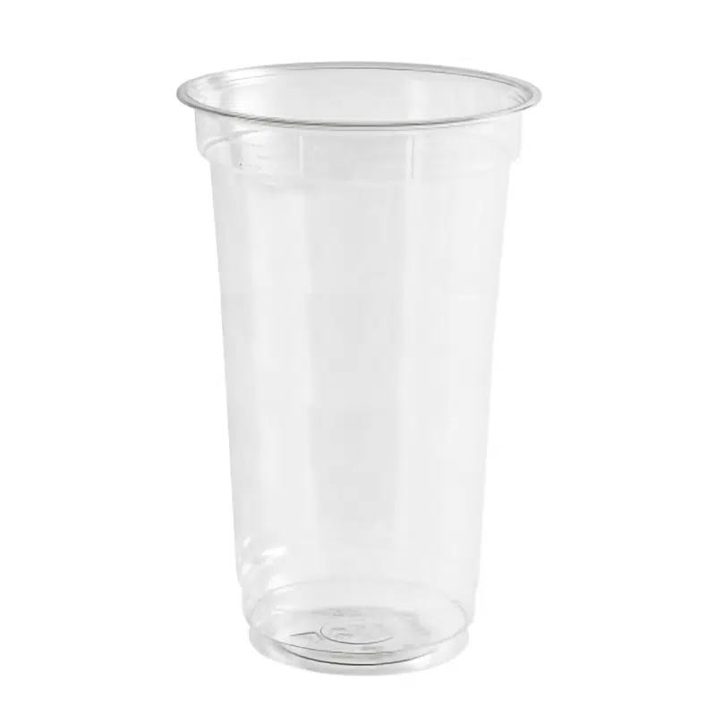 Pot plastique recyclé Ø95 rPET 500/650 ml par 50