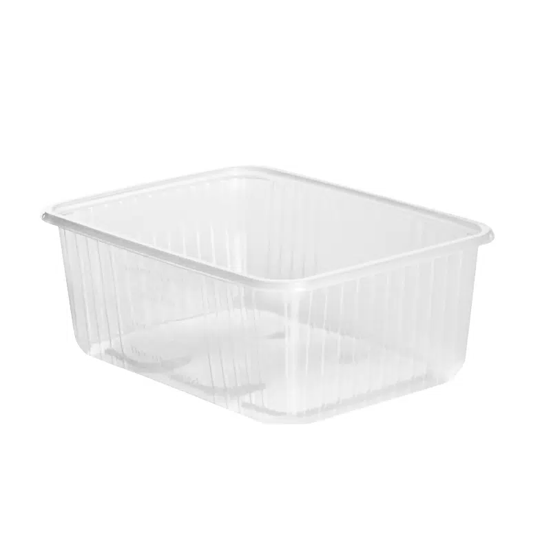 Barquette micro-ondable plastique 1000 ml par 50