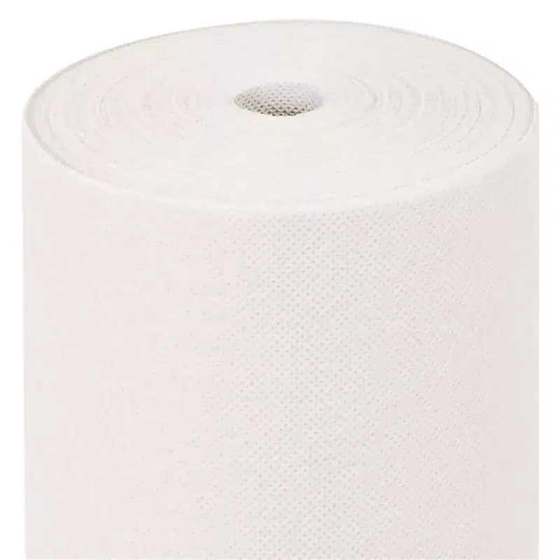 Rouleau de nappe papier intissé blanche 1,20 x 25 m