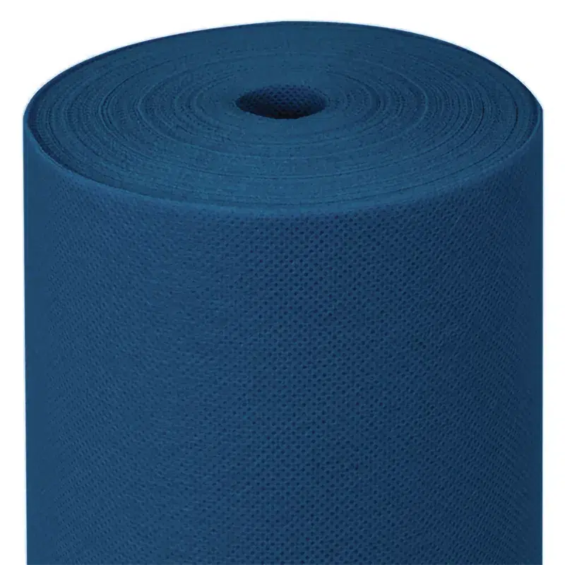 Nappe papier intissée bleu marine en rouleau 1,20 x 25 m