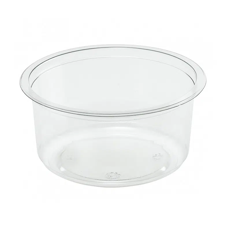 45 cold round plastic crudités jars 350 ml