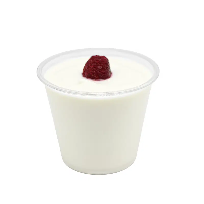 Pot plastique à dessert 185 ml Ø78 par 50