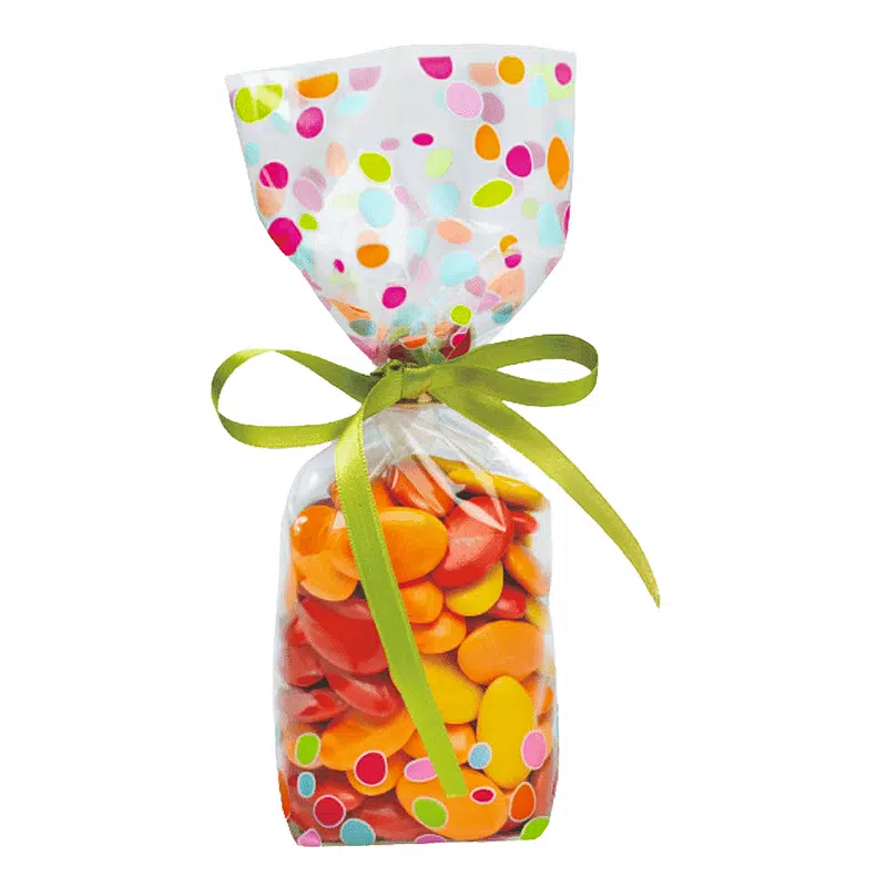 Sachet bonbon fond carton “Perle” 120 x 275 mm par 100