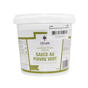 sauce au poivre vert