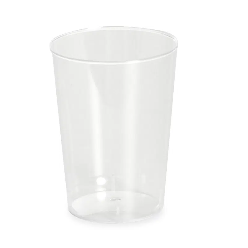 Verrines plastique “verre rond” 70 ml lot de 45