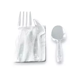 Plastic cutlery kits