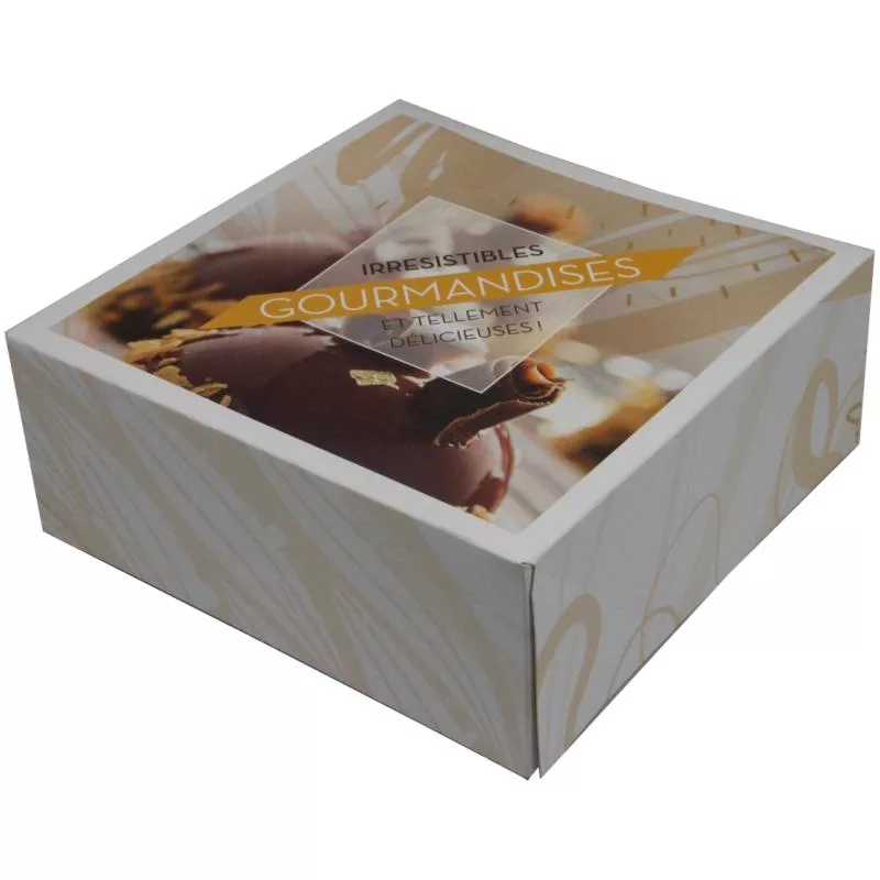 50 Pastaschachteln aus farbigem Karton Evan 23 x 8 cm