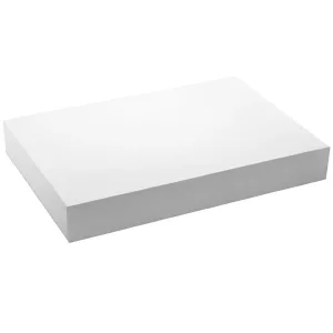 25 white rectangular cardboard pastry boxes 60 x 40 x 10 cm