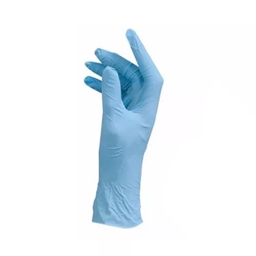 100 powder-free nitrile gloves, large 9