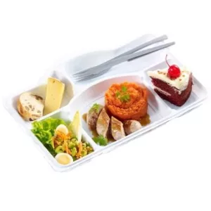 Plastic meal trays