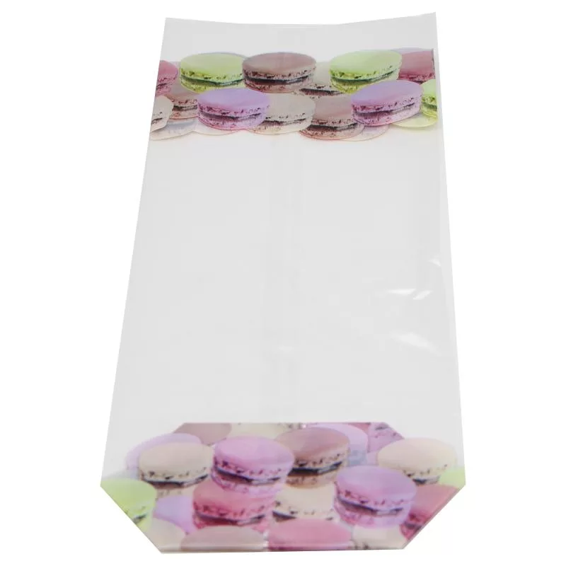 100 sacos de macarons 120 x 260 mm