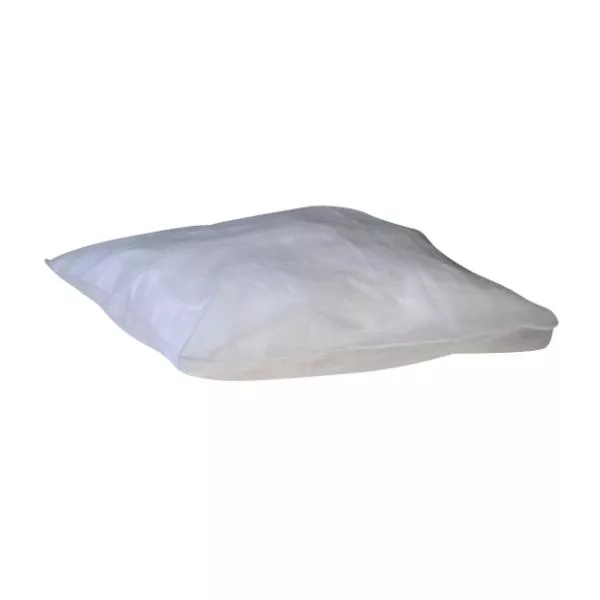 Funda de almohada PLP no tejida blanca 60 x 60 + 10 cm