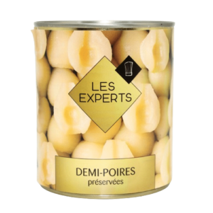 Boîtes 4/4 de Demi-Poires Williams Préservées