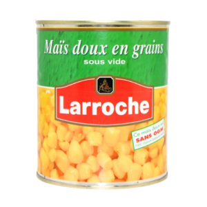 Boîtes 4/4 de Maïs Doux en Grains sous-vide