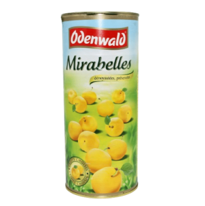 2/1 latas de ciruelas Mirabelles deshuesadas en conserva