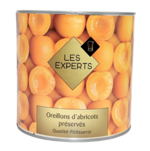 Boîtes 3/1 d’Oreillons d’Abricots Qualité Pâtisserie non pelés