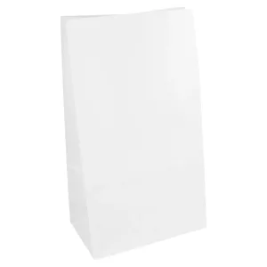 500 white kraft sos bags 18 x 11 x 35 cm