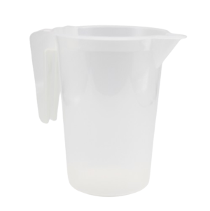 Carafe plastique avec poignée 1.5 litres réutilisables PP