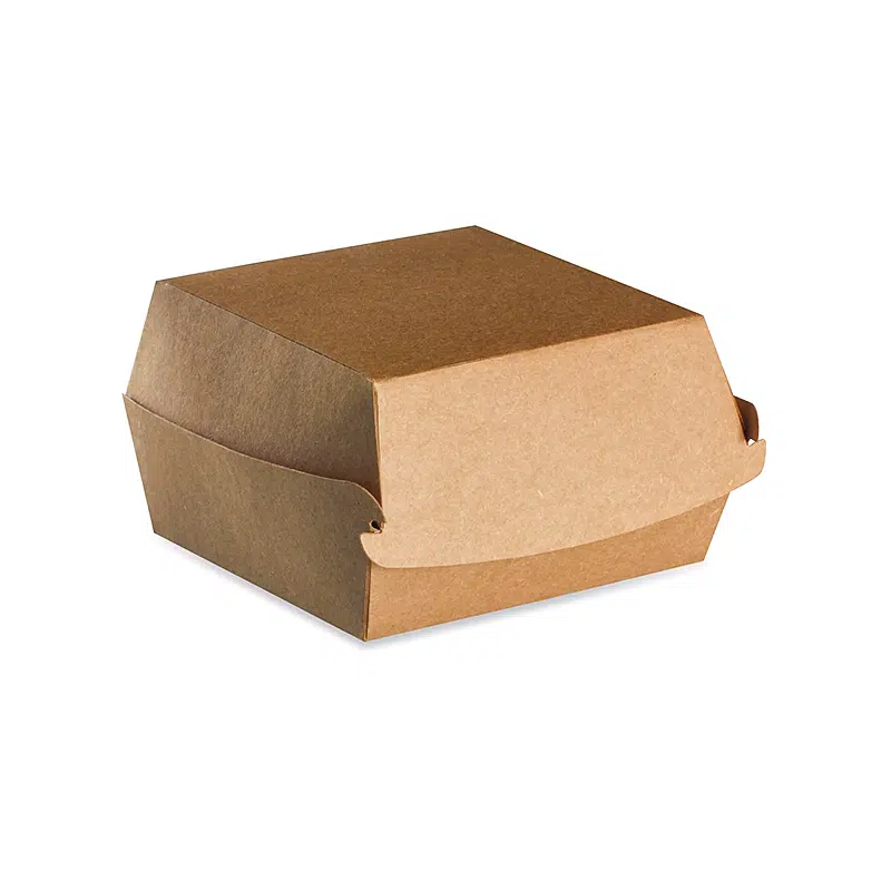 Boite burger carton 120 x 130 x 70 mm par 100