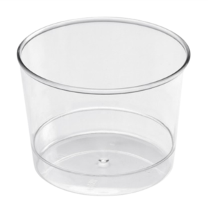 20 Bodega plastic dessert cups 180 ml