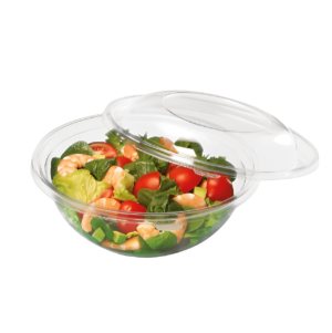 6 crystal plastic salad bowls 4500ml