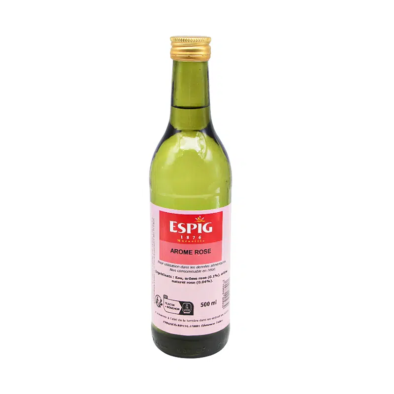 Arôme liquide rose 500 ml