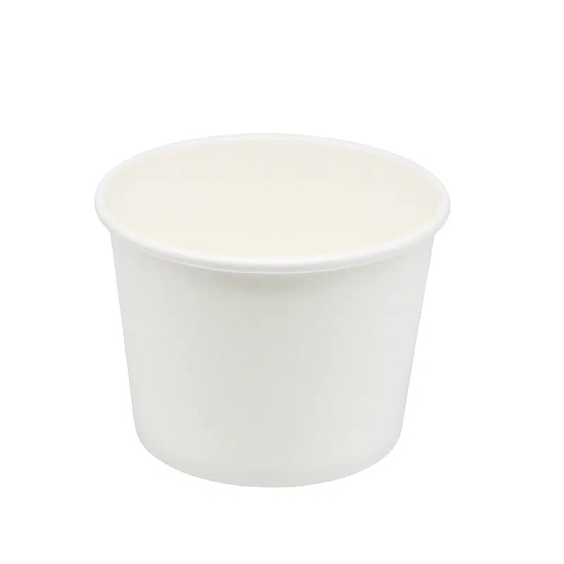 Pot de glace carton blanc 360 ml par 50